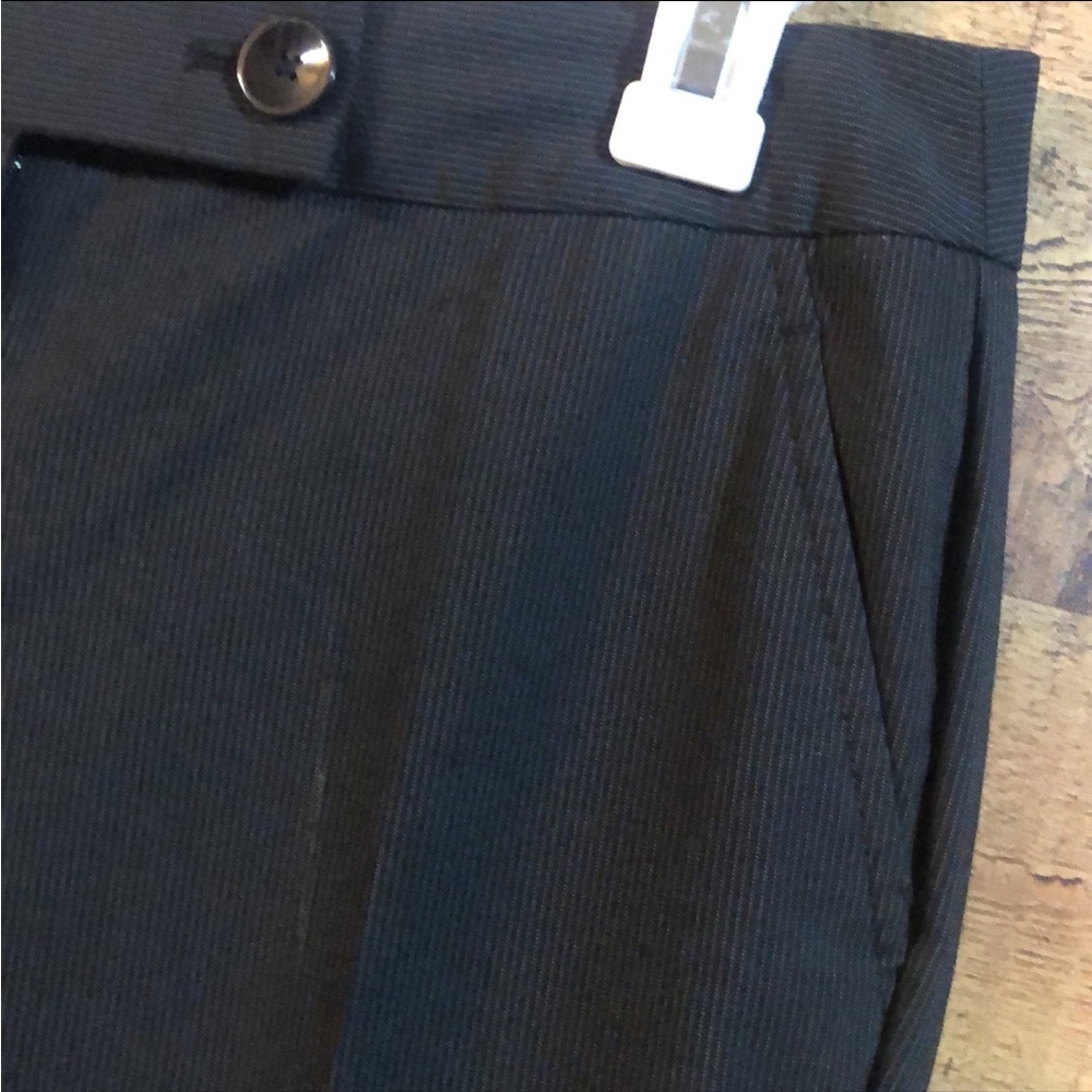 Victoria's Secret Body by Victoria Pinstriped The Kate Fit Dress Pants - Picture 6 of 8